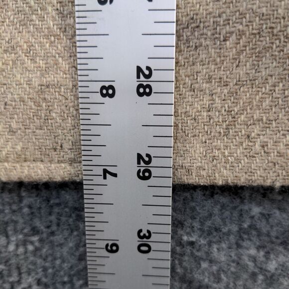 Circle S Men's Blazer Suit Jacket 38R Long Sleeve Tan Single Breasted Lined - Picture 13 of 14